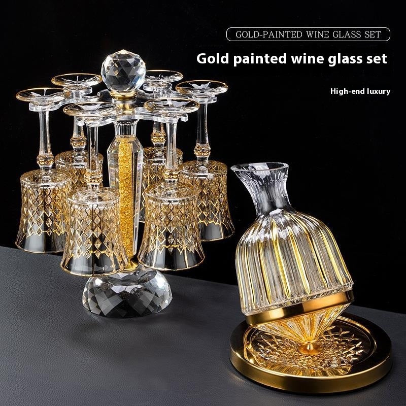 Red Wine Glass Goblet Wine Decanter Wine Set Suit