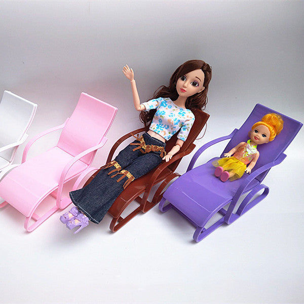 Play House Doll Casual ABS Material Toy Beach Chairs